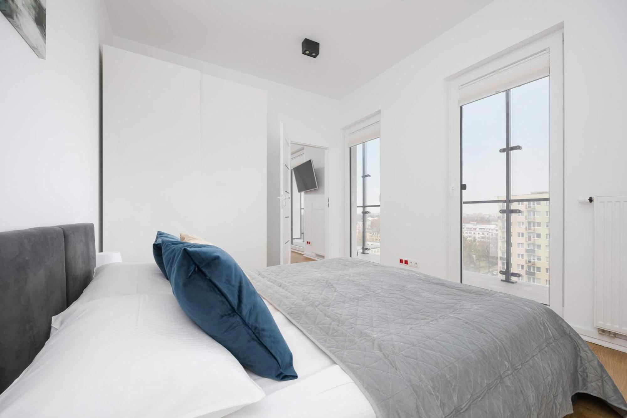 Apartment Kasprzaka Near Metro Plocka With Ac And Parking By Rent Like Warsaw